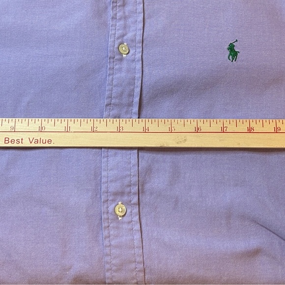 Ralph Lauren Lavender Button Down Shirt - Picture 6 of 9
